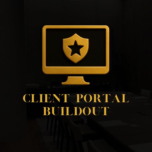 CLIENT PORTAL BUILDOUT