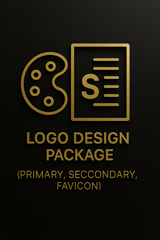 LOGO DESIGN PACKAGE (PRIMARY, SECONDARY, FAVICON)