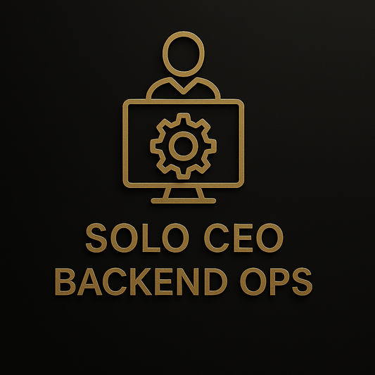 SOLO CEO BACKEND OPS