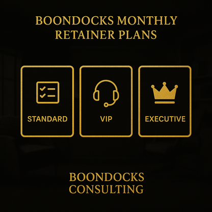MONTHLY RETAINER PLAN – Lock in Elite Support & Strategy